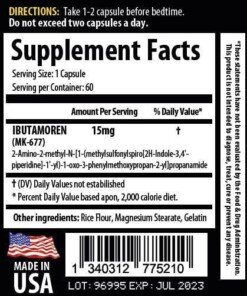 spa pm Myo HGH Ibutamoren 15mg 60cás 3515 2