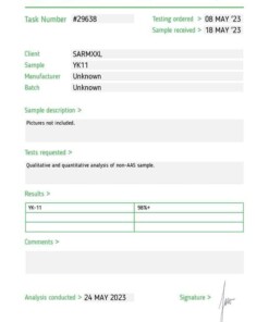 wwwsarmxxlcom buy sarms online certificate YK11