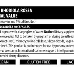 Genius Rhodiola Rosea 60 kapszula 4059 2