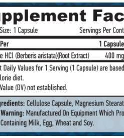eng pm Haya Berberine HCL 400 mg 60 caps 3830 2