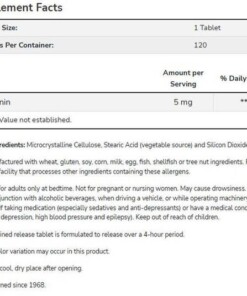 eng pm Now Foods Melatonin 5 mg 120 tab 4683 2
