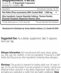 eng pm Pine Pollen 1500mg 180 caps 3424 2