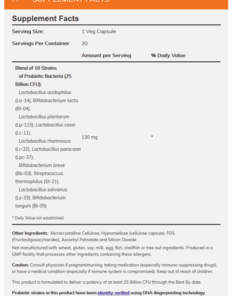 eng pm Probiotic 10 25 billion 100 caps 2050 1