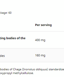 бълг pm UNS Гъба Чага 60 капс. 4516 2