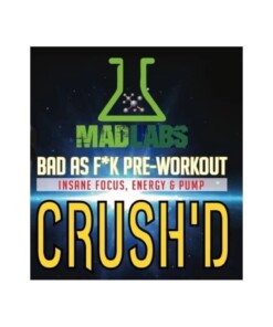 mad labs pre workout crush d dmaa 2