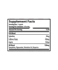 Submission Science ECA KO 60 caps