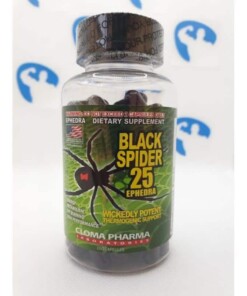 Cloma Pharma Black Spider 25 100 caps - nowm-cloma-pharma-black-spider-25.jpg