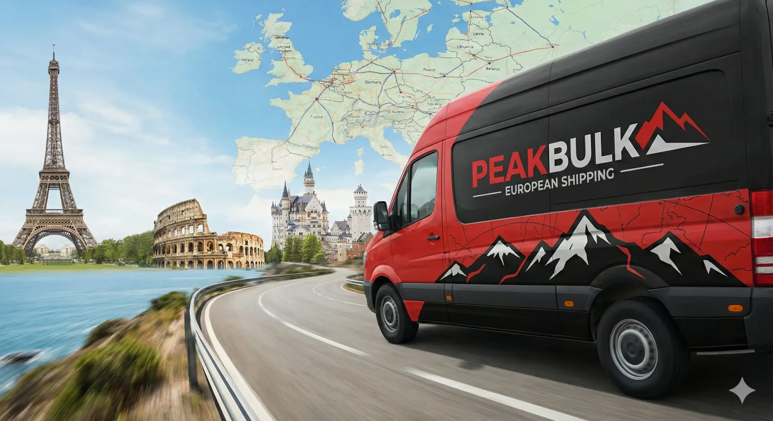 Fast shipping in all Europe